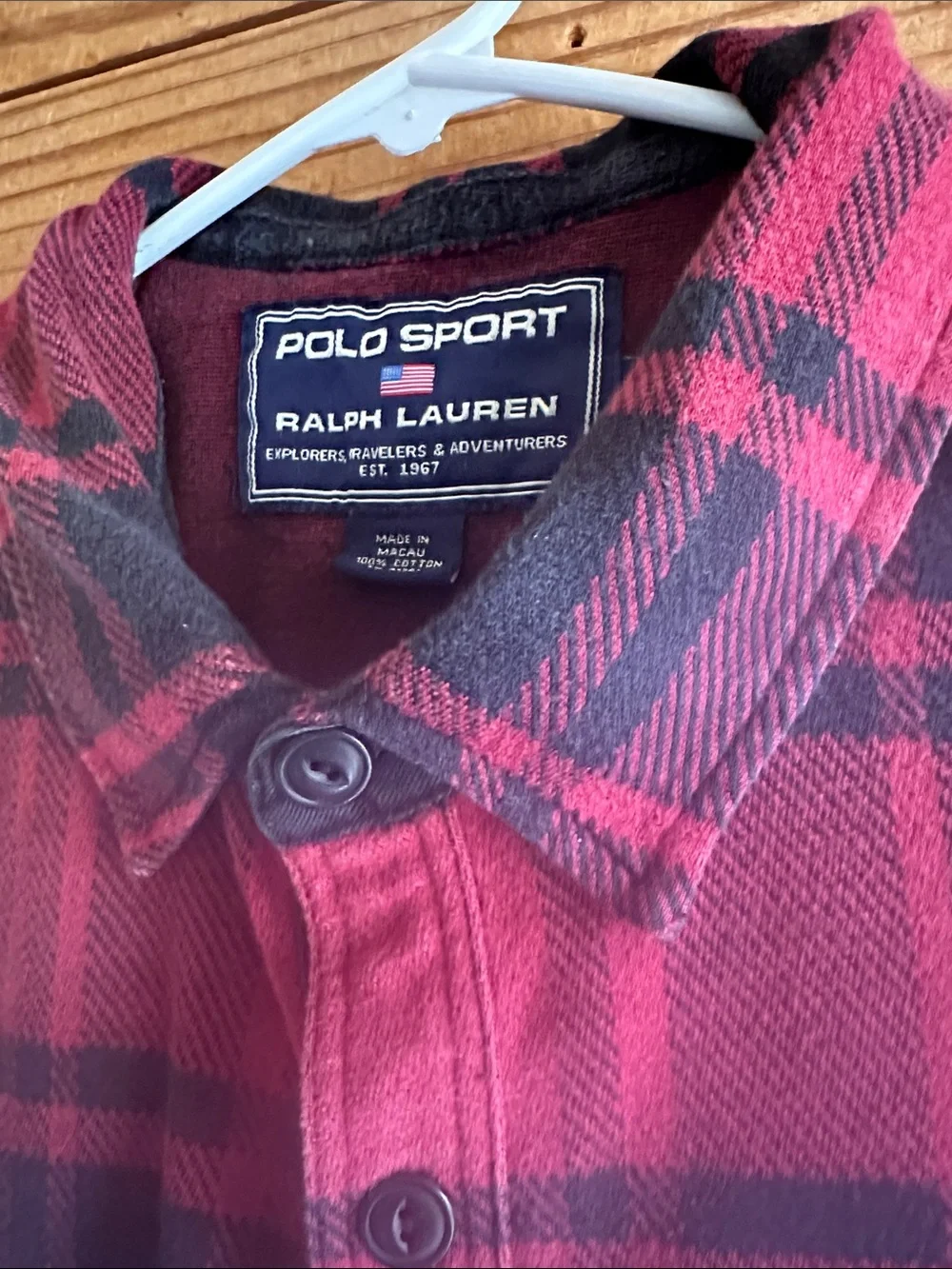Polo Ralph Lauren plaid pullover